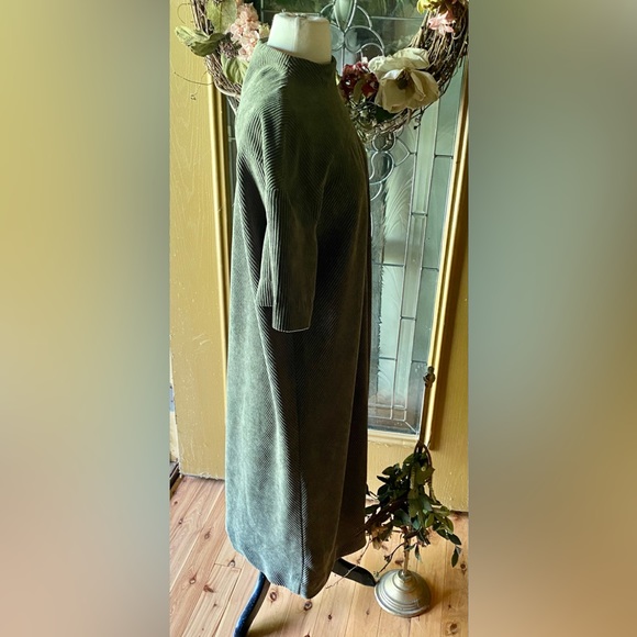 ✨Prologue Sage Green Corduroy A-Line Dress✨ NWOT - Picture 5 of 11